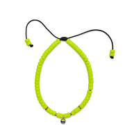 Yellow Neon and 14k Yellow Gold Evil Eye Choker