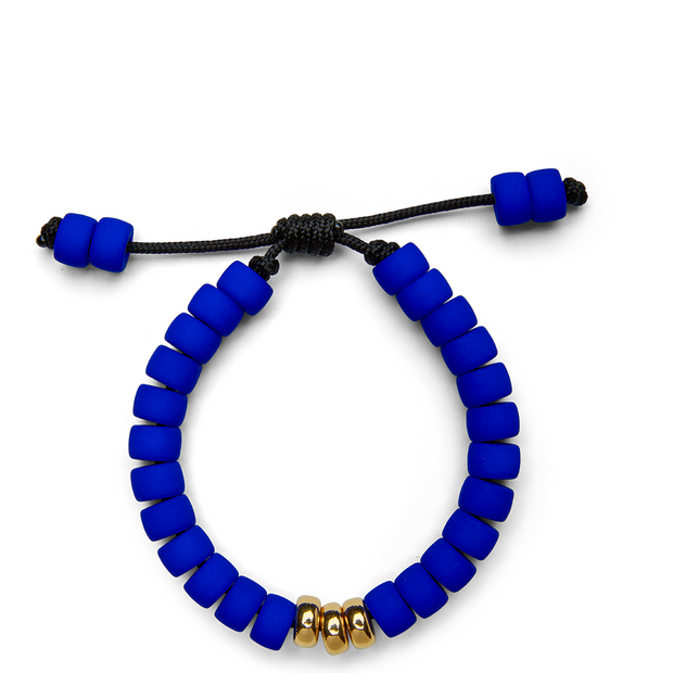 Dark Blue Neon Trio Bracelet