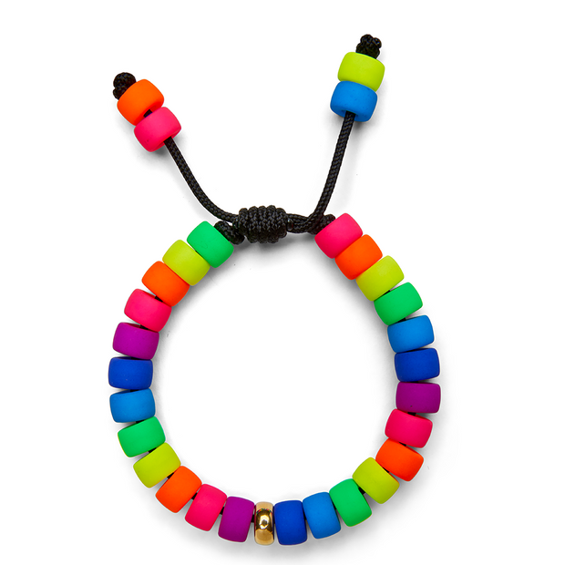 Rainbow Neon Bracelet