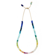 Rainbow Ombre Gemstone Necklace